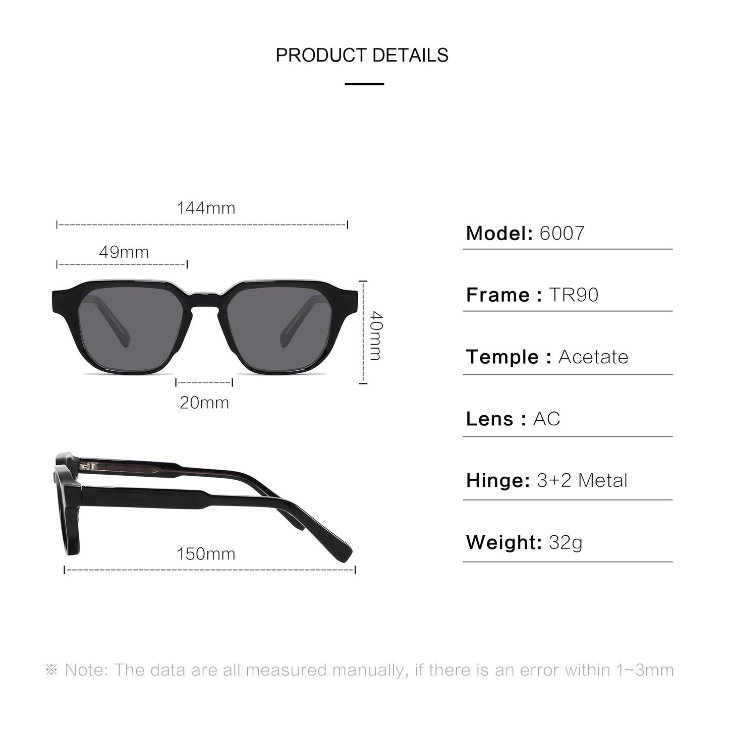 MORLEN 6007 BLACK